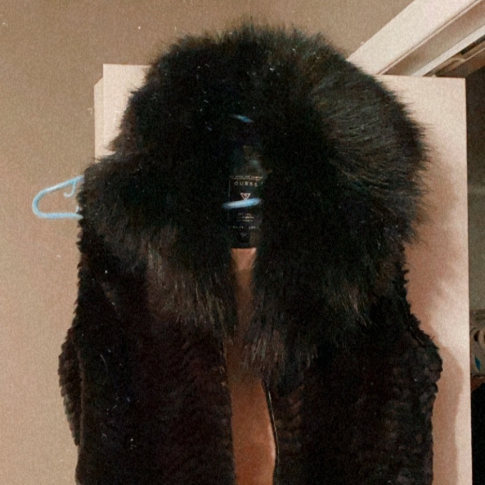 Guess Piper Faux Fur Vest